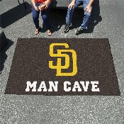 MLB - San Diego Padres Man Cave UltiMat 5'x8' Rug, 22462