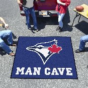 MLB - Toronto Blue Jays Man Cave Tailgater Rug 5'x6', 22485