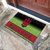Indiana Hooisers Rubber Door Mat - 18in. x 30in., 22526
