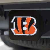 Cincinnati Bengals Black Metal Hitch Cover - 3D Color Emblem, 22547