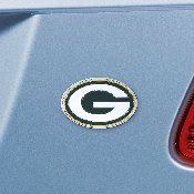 Green Bay Packers 3D Color Metal Emblem, 22560