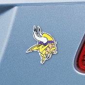 Minnesota Vikings 3D Color Metal Emblem, 22581