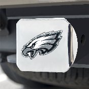 NFL - Philadelphia Eagles Color Hitch Cover - Chrome3.4