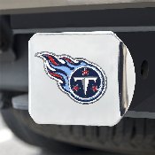 NFL - Tennessee Titans Color Hitch Cover - Chrome3.4