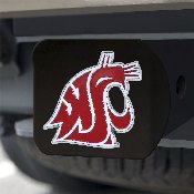Washington State Cougars Black Metal Hitch Cover - 3D Color Emblem, 22630