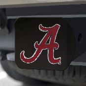 Alabama Crimson Tide Black Metal Hitch Cover - 3D Color Emblem, 22635