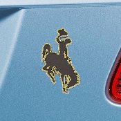 Wyoming Cowboys 3D Color Metal Emblem, 22645