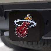 Miami Heat Black Metal Hitch Cover - 3D Color Emblem, 22736