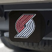 Portland Trail Blazers Black Metal Hitch Cover - 3D Color Emblem, 22744