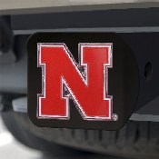University of Nebraska Color Hitch Black 3.4
