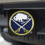 Buffalo Sabres Black Metal Hitch Cover - 3D Color Emblem, 22759