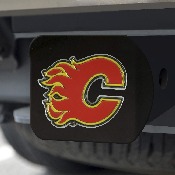 Calgary Flames Black Metal Hitch Cover - 3D Color Emblem, 22762