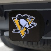 Pittsburgh Penguins Black Metal Hitch Cover - 3D Color Emblem, 22787
