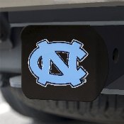 North Carolina Tar Heels Black Metal Hitch Cover - 3D Color Emblem, 22808
