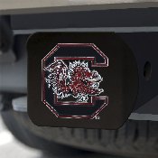 South Carolina Gamecocks Black Metal Hitch Cover - 3D Color Emblem, 22818