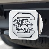 University of South Carolina Hitch Cover - Chrome 3.4