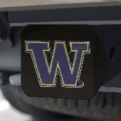 Washington Huskies Black Metal Hitch Cover - 3D Color Emblem, 22838