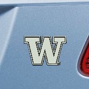 Washington Huskies 3D Chrome Metal Emblem, 22839