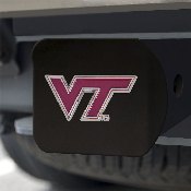 Virginia Tech Hokies Black Metal Hitch Cover - 3D Color Emblem, 22843