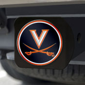Virginia Cavaliers Black Metal Hitch Cover - 3D Color Emblem, 22845