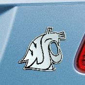 Washington State Cougars 3D Chrome Metal Emblem, 22848