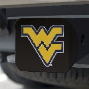 West Virginia Mountaineers Black Metal Hitch Cover - 3D Color Emblem, 22852