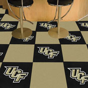 Central Florida Knights Team Carpet Tiles - 45 Sq Ft., 22856
