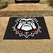 Georgia Bulldogs All-Star Rug - 34 in. x 42.5 in. - New Bulldog Head Logo, 22866