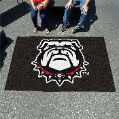 Georgia Bulldogs Ulti-Mat Rug - 5ft. x 8ft. - New Bulldog Head Logo, 22868