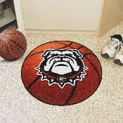 Georgia Bulldogs Basketball Rug - 27in. Diameter - New Bulldog Head Logo, 22872