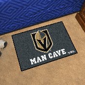 Vegas Golden Knights Man Cave Starter Mat Accent Rug - 19in. x 30in., 22895