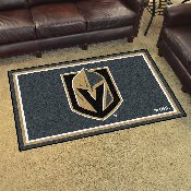 Vegas Golden Knights 4ft. x 6ft. Plush Area Rug, 22911