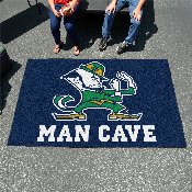 Notre Dame Fighting Irish Man Cave Ulti-Mat Rug - 5ft. x 8ft., Leprechaun, 22933