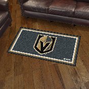 Vegas Golden Knights 3ft. x 5ft. Plush Area Rug, 23082