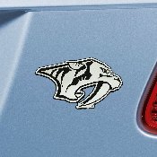 Nashville Predators 3D Chrome Metal Emblem, 23100
