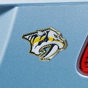 Nashville Predators 3D Color Metal Emblem, 23101
