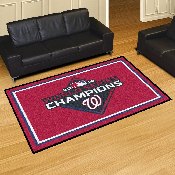 Washington Nationals 2019 World Series Champions 5ft. x 8 ft. Plush Area Rug, 23105