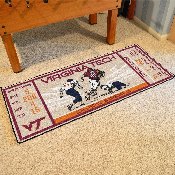 Virginia Tech Hokies Ticket Runner Rug - 30in. x 72in., 23154