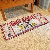Ohio State Buckeyes Ticket Runner Rug - 30in. x 72in., 23168