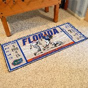 Florida Gators Ticket Runner Rug - 30in. x 72in., 23176
