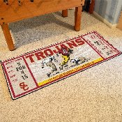 Southern California Trojans Ticket Runner Rug - 30in. x 72in., 23179