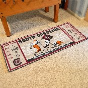South Carolina Gamecocks Ticket Runner Rug - 30in. x 72in., 23180