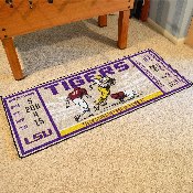 LSU Tigers Ticket Runner Rug - 30in. x 72in., 23181