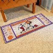 Clemson Tigers Ticket Runner Rug - 30in. x 72in., 23182