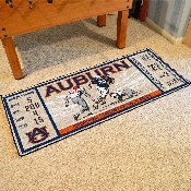 Auburn Tigers Ticket Runner Rug - 30in. x 72in., 23183