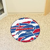 Buffalo Bills Roundel Rug - 27in. Diameter XFIT Design, 23213