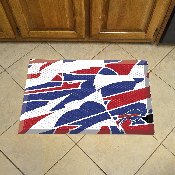 Buffalo Bills Rubber Scraper Door Mat XFIT Design, 23215