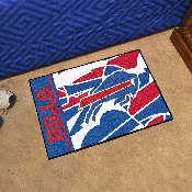 Buffalo Bills Starter Mat XFIT Design - 19in x 30in Accent Rug, 23216