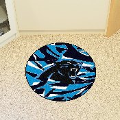 NFL - Carolina Panthers XFIT Roundel Mat 27" diameter, 23219