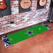 Dallas Cowboys Putting Green Mat - 1.5ft. x 6ft., 23249